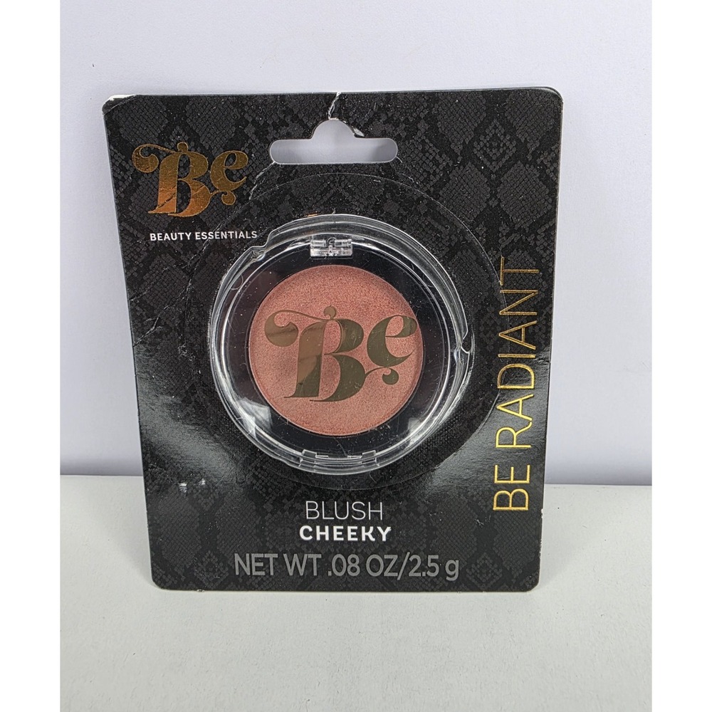 Be~ Beauty Essentials Blush Cheeky Be Radiant Full Size .08 oz. NEW IN BOX
